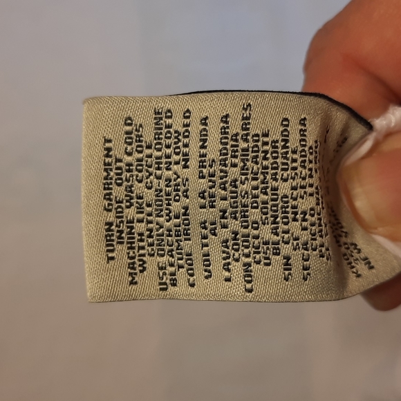 Calvin Klein dress size 2T light blue denim top with white lace bottom - Picture 5 of 5